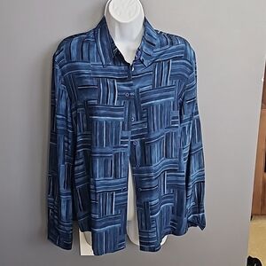 Jones New York 100% silk Blouse